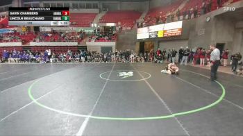 132 lbs Round 5 - Placement (4 Team) - Lincoln Beauchamo, Canyon Randall vs Gavin Chambers, Amarillo