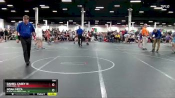 100 lbs Round 3 (4 Team) - Noah Meza, Black Fox Wrestling vs Daniel Casey III, Rebellion