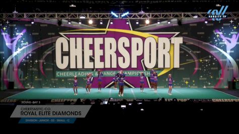 Cheertastic Co. - Royal Elite Diamonds [2025 L2 Junior - D2 - Small - C Day 3] 2025 CHEERSPORT National All Star Cheerleading Championship