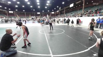 78 lbs Consolation - Mason Lee, NM Gold vs Caleb Wright, New Mexico Punishers