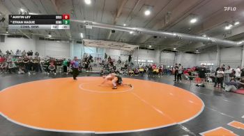 175 lbs Cons. Semi - Austin Ley, Brush vs Ethan Hague, Kelly Walsh