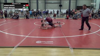 140 lbs Final - Rowan Grantz, Indiana vs Brady Mihalko, Madera
