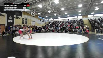 150 lbs Consi Of 8 #2 - Franco Arduino, Fairfield Prep vs Gabriel Perritt, Manchester