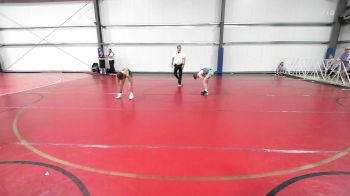 100 lbs Rr Rnd 2 - Kasey Komisarski, Ragin Raisins Catawba MS vs Landon Warren, Great Bridge Wrestling Club