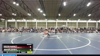 83 lbs Round 1 (4 Team) - Bridger Kemble, Middleton Wrestling Club vs Dexter Barnett, Grangeville Youth Wrestling