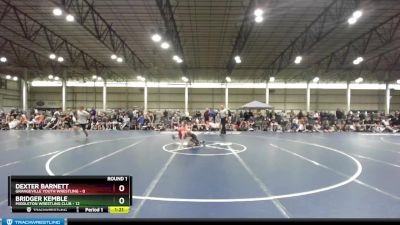 83 lbs Round 1 (4 Team) - Bridger Kemble, Middleton Wrestling Club vs Dexter Barnett, Grangeville Youth Wrestling