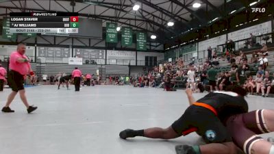 223-291 lbs Semifinal - Aj Williams, OOB vs Logan Staver, Stockton Renegades