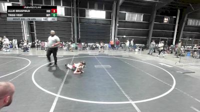 76 lbs Rr Rnd 3 - Allie Brasfield, Independent vs Triss Vest, Imperial Valley Panthers
