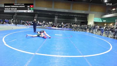 140 lbs Consi Of 4 - Chloe Critchlow, Grantsville vs Chisom Dijeh, Allen