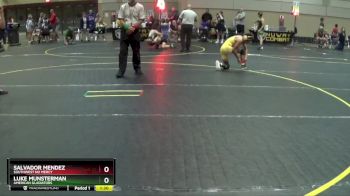 120 lbs Champ. Round 1 - Luke Munsterman, American Gladiators vs Salvador Mendez, Southwest No Mercy