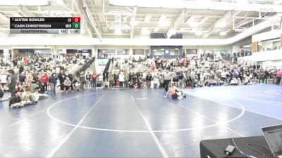 113 lbs Quarterfinal - Cash Christensen, Murray vs Jaxten Bowler, Canyon View