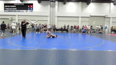 132 lbs Champ. Round 2 - Justin Harbin, AL vs Declan Sons, IL