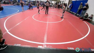 80 lbs Consi Of 4 - Declan Forrest, Vinita Kids Wrestling vs Pete Shyers, Miami Takedown Club