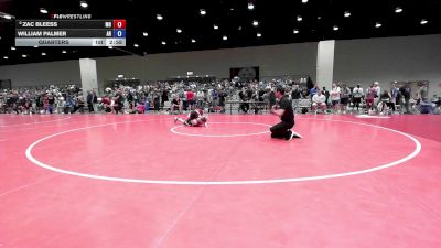 138 lbs Cons. Round 5 - Zac Bleess, MO vs William Palmer, AR