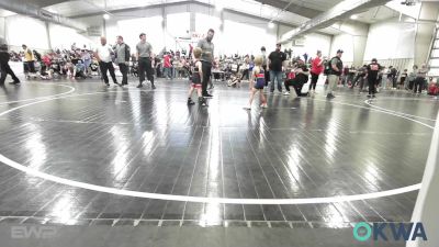 40 lbs Consi Of 4 - Luke Themm, Team Tulsa Wrestling Club vs Asher Ensey, Kiefer Youth Wrestling Club
