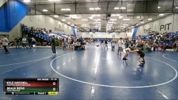 77-79 lbs Round 1 - Kyle Hatchell, Wasatch Wrestling Club vs Beaux Biens, Team Prestige