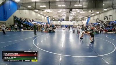 77-79 lbs Round 1 - Kyle Hatchell, Wasatch Wrestling Club vs Beaux Biens, Team Prestige