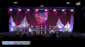 Mustang Cheer All Stars - Renegades [2025 L5 Senior Coed - D2 Day 1] 2025 NCA Holiday Classic