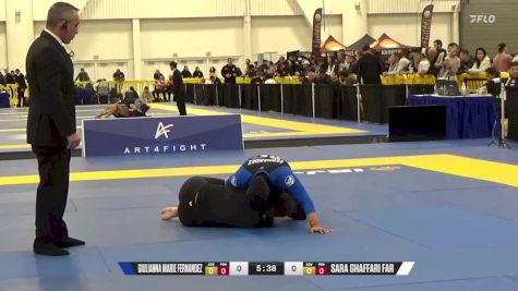 Sara Ghaffari Far vs Giulianna Marie Fernandez 2024 World IBJJF Jiu-Jitsu No-Gi Championship