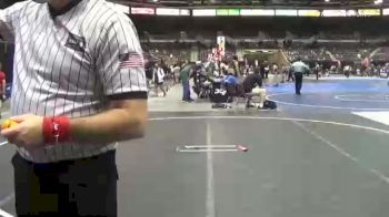 82 lbs Consi Of 8 #2 - Cael Staggs, Nevada Elite vs Broc Kamp, Salem Elite Mat Club