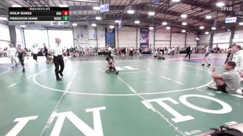 75 lbs Rr Rnd 1 - Philip Burns, Iron Faith Wrestling vs Princeton Nunn, Mat Assassins Red
