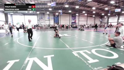 75 lbs Rr Rnd 1 - Philip Burns, Iron Faith Wrestling vs Princeton Nunn, Mat Assassins Red