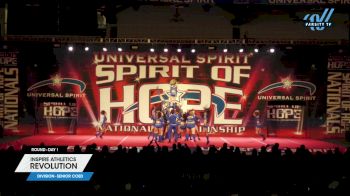 Inspire Athletics - Revolution [2025 L3 Senior Coed Day !] 2025 Spirit of Hope Grand Nationals