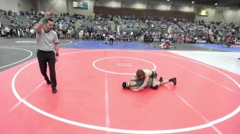 123 lbs Round Of 16 - Bryce Ekanger, Infinite WC vs Caleb Byers, Rio Linda