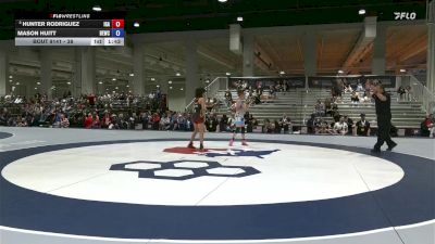 38 lbs 7th Place Match - Hunter Rodriguez, Interior Grappling Academy vs Mason Huitt, Badlands Elite Wrestling Club