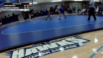 285 lbs Round 1 (8 Team) - Anton Barynas, Muskegon Community College vs Cameron Lattimore, Harper College