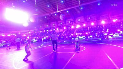 72 lbs Rr Rnd 1 - Presley Heglin, Unattached vs Lovelle Hernandez, Takedown Elite