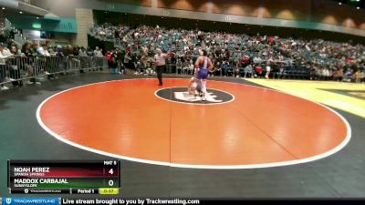 138 lbs Cons. Round 5 - Noah Perez, Spanish Springs vs Maddox Carbajal, Sunnyslope