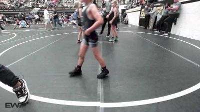 67 lbs Semifinal - Laneigh Jo Cartwright, Midwest City Bombers Youth Wrestling Club vs Kadee McDowell, Noble Takedown Club