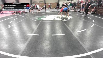 126 lbs Semifinal - Tyler Herring, Level Up Wrestling Center vs Justin Ford, Georgia