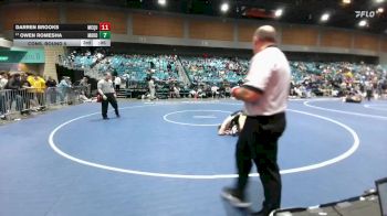 150 lbs 5th Place Match - Mika Ontiveros, Pitman vs Manakai Kirn, Galena