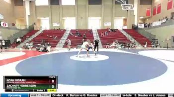 145 lbs Quarterfinal - Zachary Henderson, Idaho Grizz WC vs Noah Ingram, Madison High School Wrestling