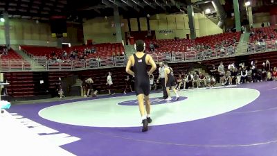 113 lbs Placement Matches (16 Team) - Josiah Borge, Manhattan HS vs Carter Booze, Columbus