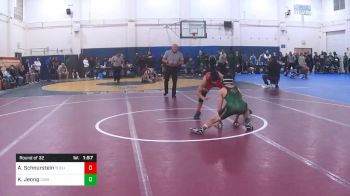 120 lbs Prelims - Asa Schnurstein, Turlock Christian vs Kyle Jeong, Castro Valley