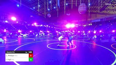 156 lbs Round Of 16 - Landyn Phillips, Maize WC vs Isaiah Vigil, Pikes Peak Warriors