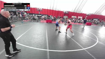 190 lbs Cons. Semis - Lincoln Marr, Forest Lake vs Matthew Dziura, IZZY Style Wrestling