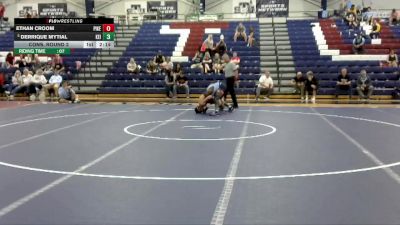 133 lbs Cons. Round 2 - Ethan Croom, Pikeville vs Derrique Mytial, Keiser University