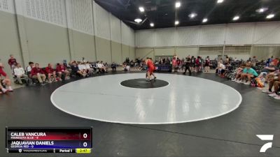 285 lbs Round 2 (8 Team) - Caleb Vancura, Minnesota Blue vs JaQuavian Daniels, Georgia Red