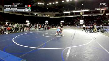 Girls 115 lbs Cons. Semi - Alana Dickson, Eastmont (Girls) vs Stavette Norris, Granger (Girls)