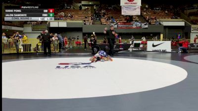 Cons. Round 3 - Eddie Fong, Rough House Wrestling vs Jalon Samonte, Fremont Warriors Wrestling Club