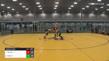 90 lbs Quarterfinal - James Heindl, Elite Athletic Club Liberty vs Cayden Poole, G2 Illinois