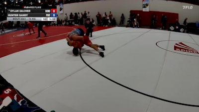 74 kg Champ. Round 4 - Dylan Gilcher, Cliff Keen Wrestling Club vs Hunter Gandy, Pennsylvania RTC