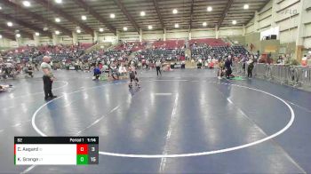 82 lbs Finals (2 Team) - Caydence Aagard, Idaho vs Kemrie Grange, Utah