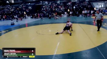 150 lbs Champ. Round 1 - Grady Meyer, Wahoo Wrestling Club vs Noah Troxel, Nebraska Wrestling Academy