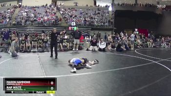 60 lbs Quarterfinals (8 Team) - Raif Boltz, Kansas Anaconda vs Mason Hammons, Nebraska Blue