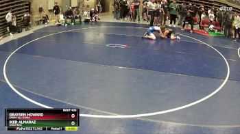 100 lbs Cons. Round 3 - Graysen Howard, Emery All-Stars vs Iker Almaraz, Shootbox